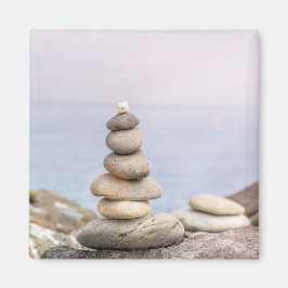 Stones Magnet Fridge Square