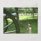 Stones River National Battlefeild en Begraafplaats Briefkaart (Voorkant)