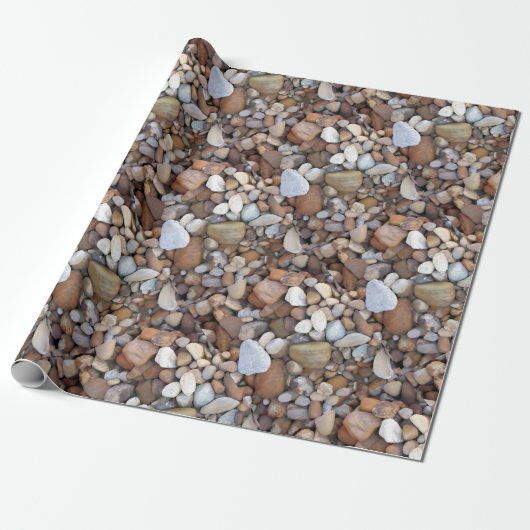 Stones River Rocks ongewoon Cadeaupapier (Uitgerold)