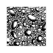 Stones Rocks Shaded Drawing  Zelfinktende Stempel (Design)