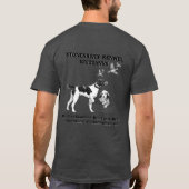Stonesriver Kennel Brittanys Pointer T-Shirt  (Achterkant)