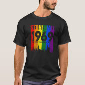 Stonewall 1969 Was A Riot LGBTQ LGBT Lesbian Gay P T-shirt (Voorkant)