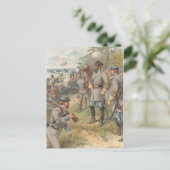 Stonewall Jackson bij First Manassas Briefkaart (Staand voorkant)