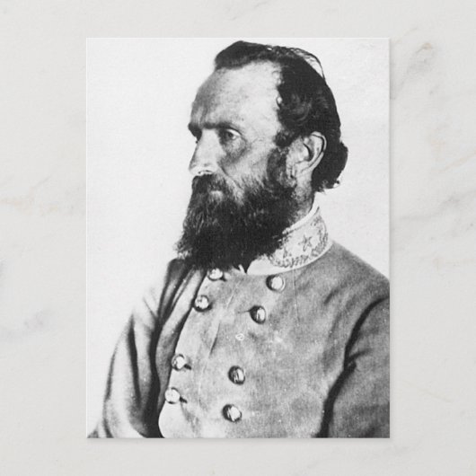Stonewall Jackson Briefkaart (Voorkant)