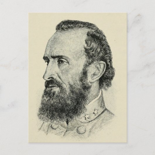 Stonewall Jackson Briefkaart (Voorkant)