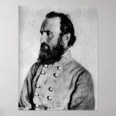 Stonewall Jackson Burgeroorlog Poster (Voorkant)