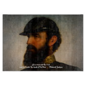 Stonewall Jackson Cutting Board Snijplank (Voorkant)