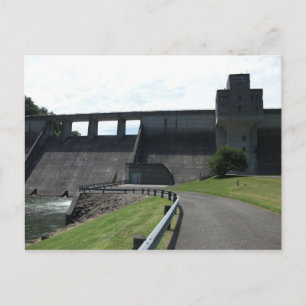 Stonewall Jackson Dam, West Fork River, Weston, WV Briefkaart