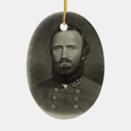 Stonewall Jackson Keramisch Ornament