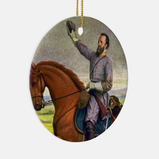 Stonewall Jackson Keramisch Ornament (Rechts)