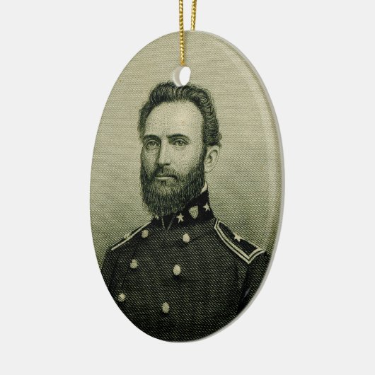 Stonewall Jackson Keramisch Ornament (Links)