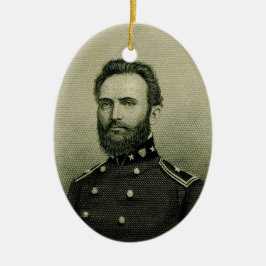 Stonewall Jackson Keramisch Ornament
