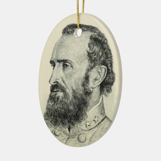Stonewall Jackson Keramisch Ornament (Links)