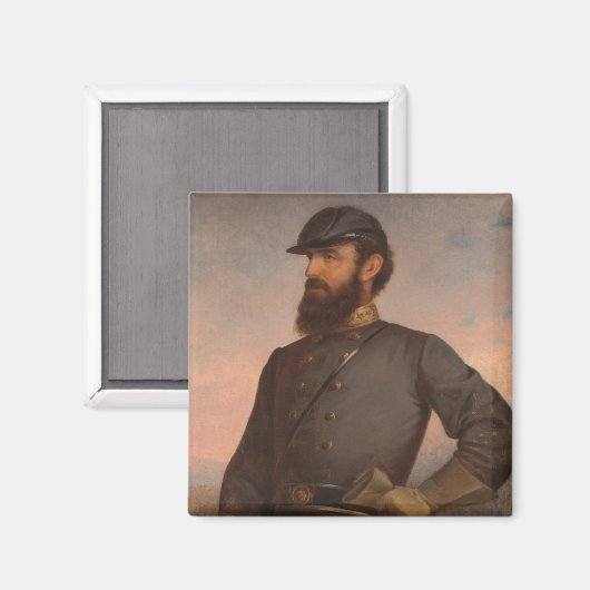Stonewall Jackson Magneet (Voorkant / Achterkant)