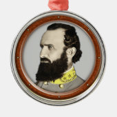 Stonewall Jackson Metalen Ornament (Voorkant)