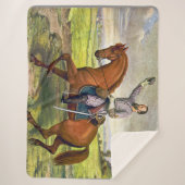STONEWALL JACKSON OP LITTLE SHERPA DEKEN (Voorkant)