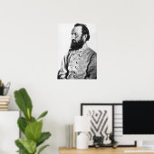 Stonewall Jackson Poster (Thuiskantoor)