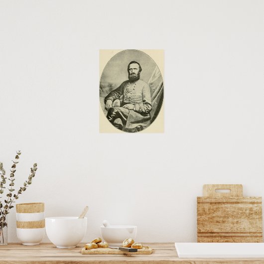 Stonewall Jackson Poster (Keuken)