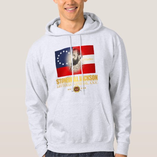Stonewall Jackson (Southern Patriot) Hoodie (Voorkant)