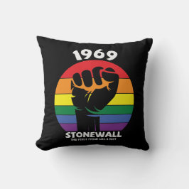 Stonewall Riot Remembrance Gay Pride Kussen