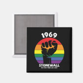 Stonewall Riot Remembrance Gay Pride Magneet (Voorkant / Achterkant)