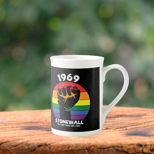 Stonewall Riot Remembrance Gay Pride Porselein Kop