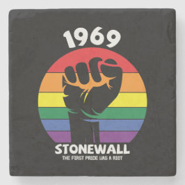 Stonewall Riot Remembrance Gay Pride Stenen Onderzetter