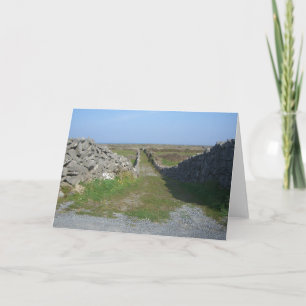 Stonewalls of Ireland Notecard Kaart