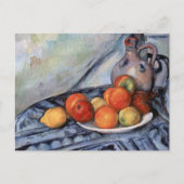 Stoneware Jug Fruit Paul Cezanne Briefkaart (Voorkant)