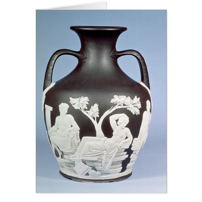 Stoneware, kopie van de Portland Vase (Voorkant)