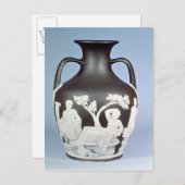 Stoneware, kopie van de Portland Vase Briefkaart (Voorkant / Achterkant)