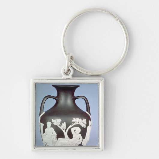 Stoneware, kopie van de Portland Vase Sleutelhanger (Voorkant)