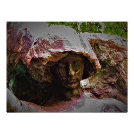 "Stonewasmiddel" Foto Afdruk