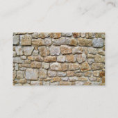 Stonewerk Masonry & Bricklay Visitekaartje (Achterkant)