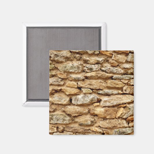 Stonework Square Magnet (Voorkant / Achterkant)
