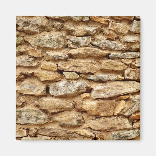 Stonework Square Magnet (Voorkant)