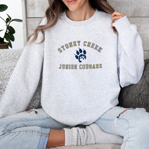 Stoney Creek Junior Cougars Paw Ash Cozy Trui