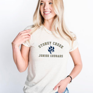 Stoney Creek Junior Cougars Paw Havermout Tri-Blend Shirt