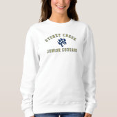 Stoney Creek Junior Cougars Poot Wit Cozy Trui (Voorkant)