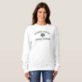 Stoney Creek Junior Cougars Poot Wit Cozy Trui (Voorkant volledig)