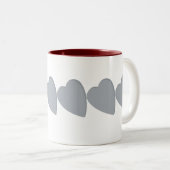 Stoney Hearts Tweekleurige Koffiemok (Voorkant rechts)
