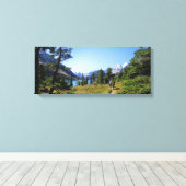 Stoney Indian Pass Trail - Glacier National Park Canvas Afdruk (Insitu (Houten vloer))