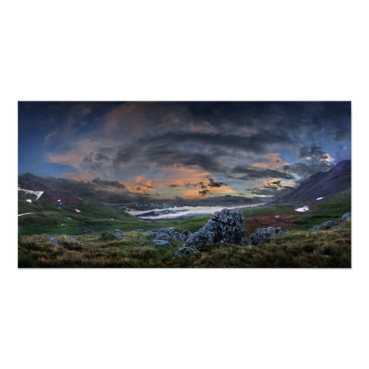 Stoney Pass Sunset - Colorado Trail Perfect Poster (Voorkant)