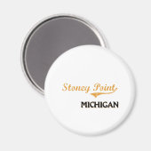 Stoney Point Michigan Classic Magneet (Voorkant / Achterkant)
