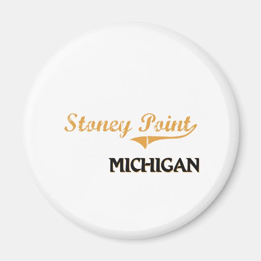 Stoney Point Michigan Classic Magneet (Voorkant)
