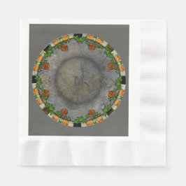 Stoneybrook Gardens - Monogrammed Servet