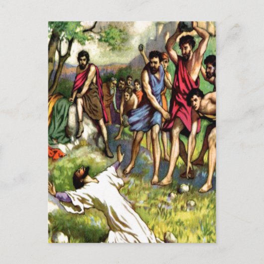 Stoning Briefkaart (Voorkant)