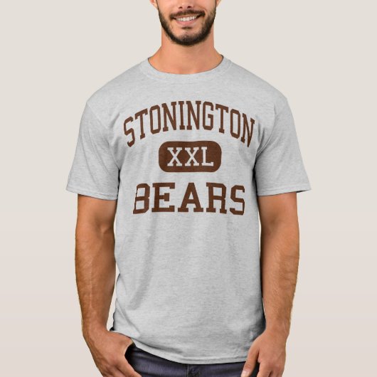 Stonington - Beren - High - Pawcatuck Connecticut T-shirt (Voorkant)