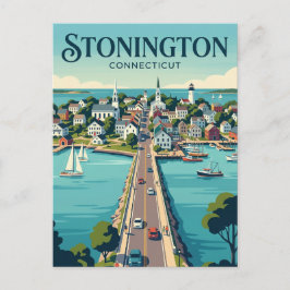 Stonington Borough Connecticut Briefkaart