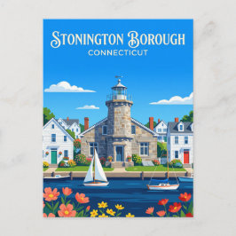 Stonington Borough Connecticut Briefkaart